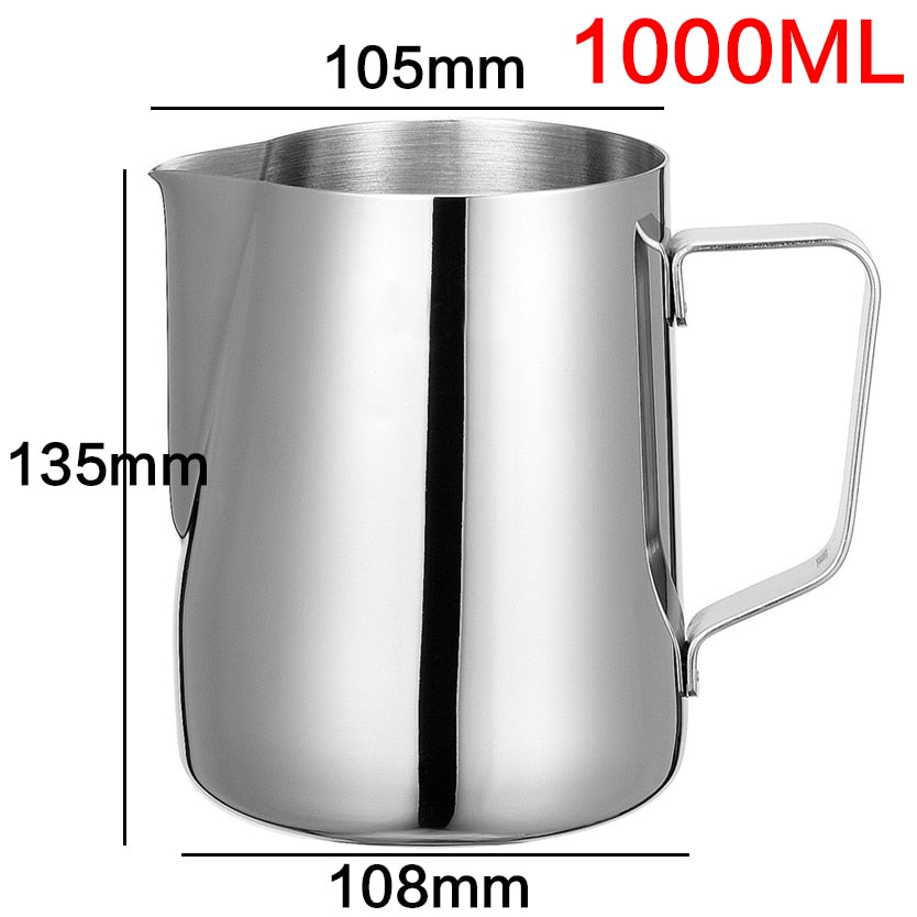 Stainless Steel Espresso Frothing Jug Pitcher