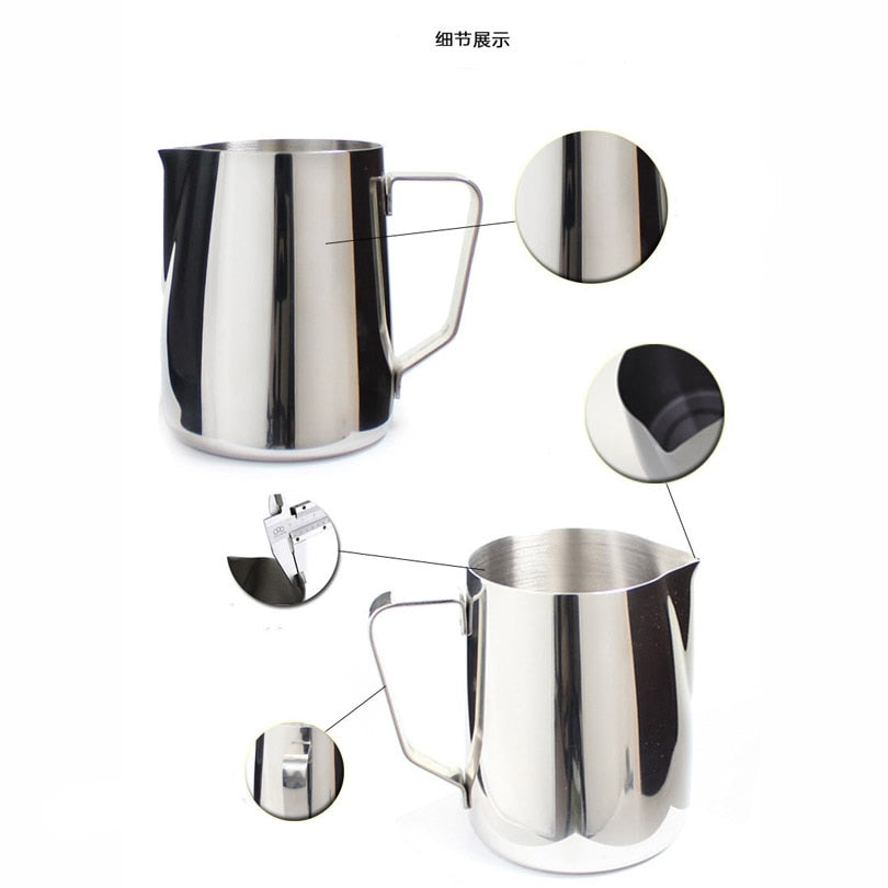 Stainless Steel Espresso Frothing Jug Pitcher